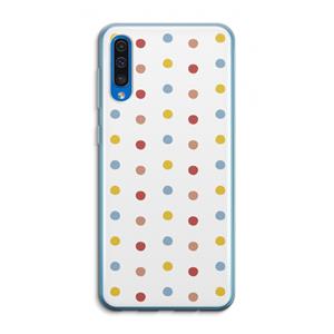 CaseCompany Bollen: Samsung Galaxy A50 Transparant Hoesje