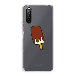 CaseCompany Frisco: Sony Xperia 10 III Transparant Hoesje