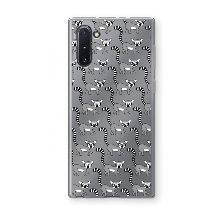 CaseCompany Makis: Samsung Galaxy Note 10 Transparant Hoesje