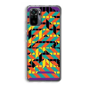 CaseCompany Skew Bee 2: Xiaomi Redmi Note 10 Pro Transparant Hoesje