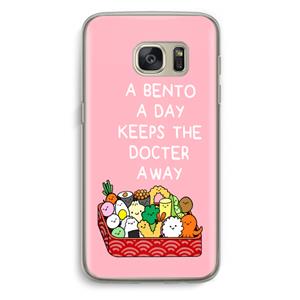CaseCompany Bento a day: Samsung Galaxy S7 Transparant Hoesje