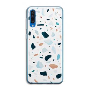 CaseCompany Terrazzo N°13: Samsung Galaxy A50 Transparant Hoesje