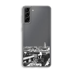 CaseCompany Marrakech Skyline : Samsung Galaxy S21 Plus Transparant Hoesje