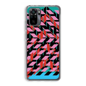 CaseCompany Skew Blush 2: Xiaomi Redmi Note 10 Pro Transparant Hoesje