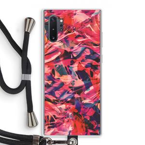 CaseCompany California: Samsung Galaxy Note 10 Plus Transparant Hoesje met koord