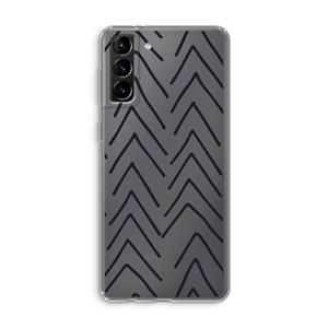 CaseCompany Marrakech Arrows: Samsung Galaxy S21 Plus Transparant Hoesje
