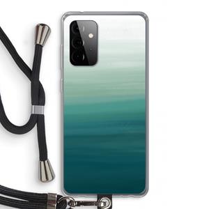 CaseCompany Ocean: Samsung Galaxy A72 5G Transparant Hoesje met koord