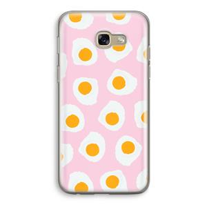 CaseCompany Dancing eggs: Samsung Galaxy A5 (2017) Transparant Hoesje
