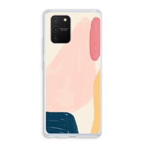 CaseCompany Saturday Flow: Samsung Galaxy S10 Lite Transparant Hoesje