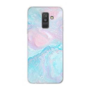 CaseCompany Fantasie pastel: Samsung Galaxy A6 Plus (2018) Transparant Hoesje