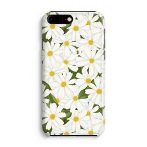 CaseCompany Summer Daisies: Volledig Geprint iPhone 7 Plus Hoesje