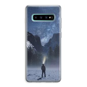 CaseCompany Wanderlust: Samsung Galaxy S10 Plus Transparant Hoesje