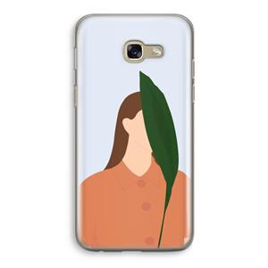 CaseCompany Leaf: Samsung Galaxy A5 (2017) Transparant Hoesje