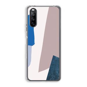 CaseCompany Lapis: Sony Xperia 10 III Transparant Hoesje