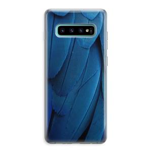 CaseCompany Pauw: Samsung Galaxy S10 Plus Transparant Hoesje