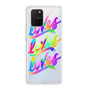 CaseCompany Loves: Samsung Galaxy S10 Lite Transparant Hoesje