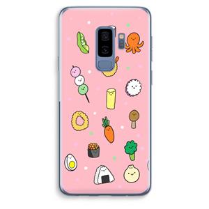 CaseCompany Happy bento friends: Samsung Galaxy S9 Plus Transparant Hoesje