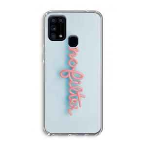 CaseCompany nofilter: Samsung Galaxy M31 Transparant Hoesje