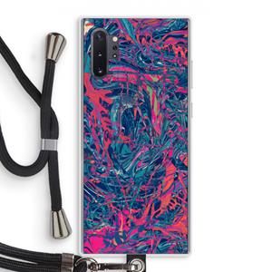 CaseCompany Sleeping Dreams: Samsung Galaxy Note 10 Plus Transparant Hoesje met koord