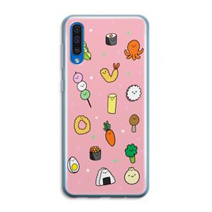 CaseCompany Happy bento friends: Samsung Galaxy A50 Transparant Hoesje