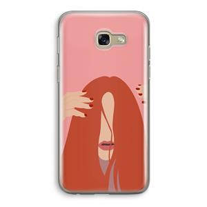 CaseCompany Woke up like this: Samsung Galaxy A5 (2017) Transparant Hoesje