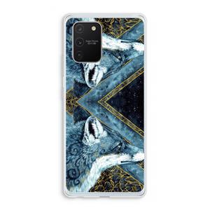 CaseCompany Golden Fox: Samsung Galaxy S10 Lite Transparant Hoesje