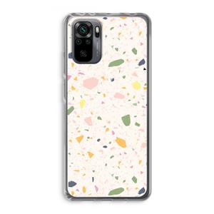 CaseCompany Terrazzo N°21: Xiaomi Redmi Note 10 Pro Transparant Hoesje