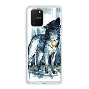 CaseCompany Bleeding Soul: Samsung Galaxy S10 Lite Transparant Hoesje