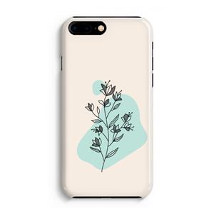 CaseCompany Violets are blue: Volledig Geprint iPhone 7 Plus Hoesje