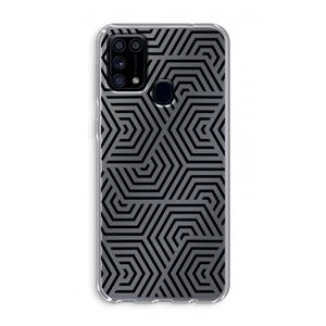 CaseCompany Magic pattern: Samsung Galaxy M31 Transparant Hoesje