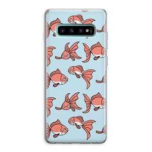 CaseCompany Blub: Samsung Galaxy S10 Plus Transparant Hoesje