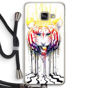 CaseCompany Fading: Samsung Galaxy A3 (2016) Transparant Hoesje met koord