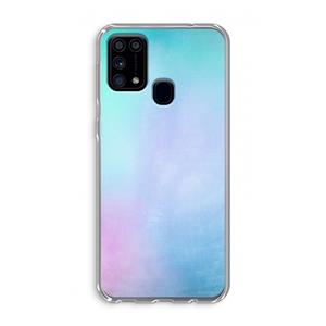 CaseCompany mist pastel: Samsung Galaxy M31 Transparant Hoesje