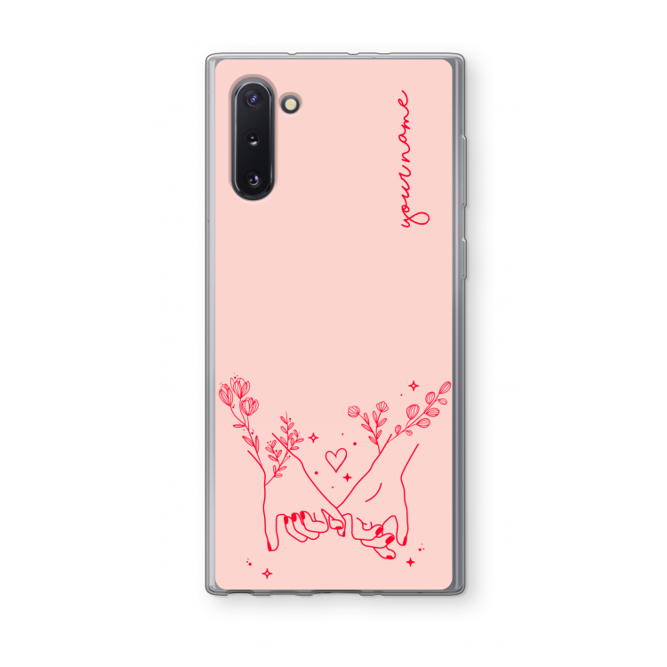 CaseCompany Best Friends: Samsung Galaxy Note 10 Transparant Hoesje