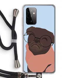CaseCompany Ludo: Samsung Galaxy A72 5G Transparant Hoesje met koord
