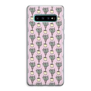 CaseCompany Boompje: Samsung Galaxy S10 Plus Transparant Hoesje