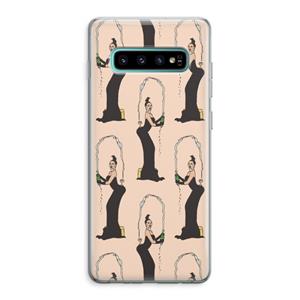 CaseCompany Pop Some Kim: Samsung Galaxy S10 Plus Transparant Hoesje