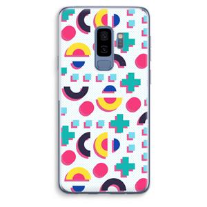 CaseCompany 8-bit N°2: Samsung Galaxy S9 Plus Transparant Hoesje