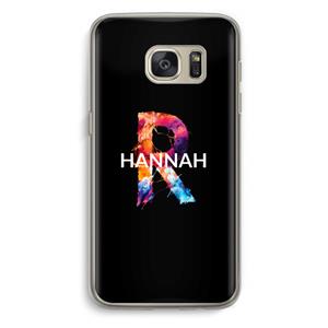 CaseCompany Abstract Spectrum: Samsung Galaxy S7 Transparant Hoesje