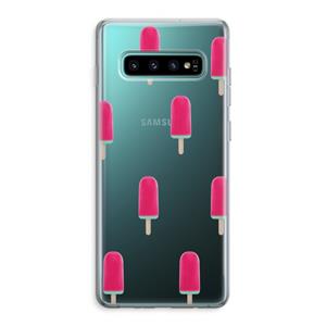 CaseCompany Waterijsje: Samsung Galaxy S10 Plus Transparant Hoesje