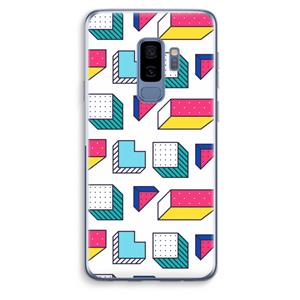 CaseCompany 8-bit N°7: Samsung Galaxy S9 Plus Transparant Hoesje