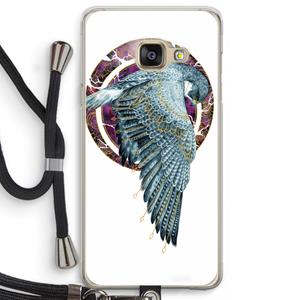 CaseCompany Golden Falcon: Samsung Galaxy A3 (2016) Transparant Hoesje met koord