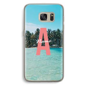 CaseCompany Pacific Dream: Samsung Galaxy S7 Transparant Hoesje