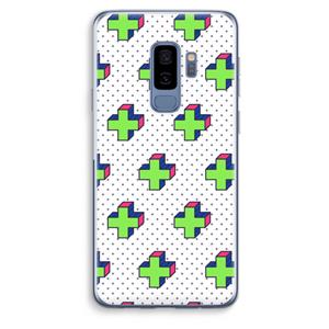 CaseCompany 8-bit N°10: Samsung Galaxy S9 Plus Transparant Hoesje