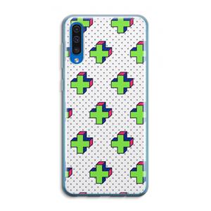 CaseCompany 8-bit N°10: Samsung Galaxy A50 Transparant Hoesje
