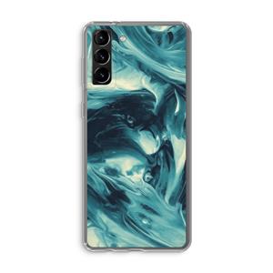 CaseCompany Dreaming About Whales: Samsung Galaxy S21 Plus Transparant Hoesje