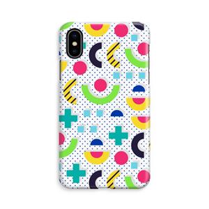 CaseCompany 8-bit N°1: iPhone Xs Volledig Geprint Hoesje