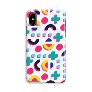 CaseCompany 8-bit N°2: iPhone Xs Volledig Geprint Hoesje