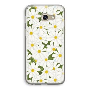 CaseCompany Summer Daisies: Samsung Galaxy A5 (2017) Transparant Hoesje