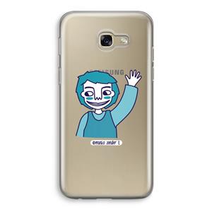CaseCompany Zwaai: Samsung Galaxy A5 (2017) Transparant Hoesje
